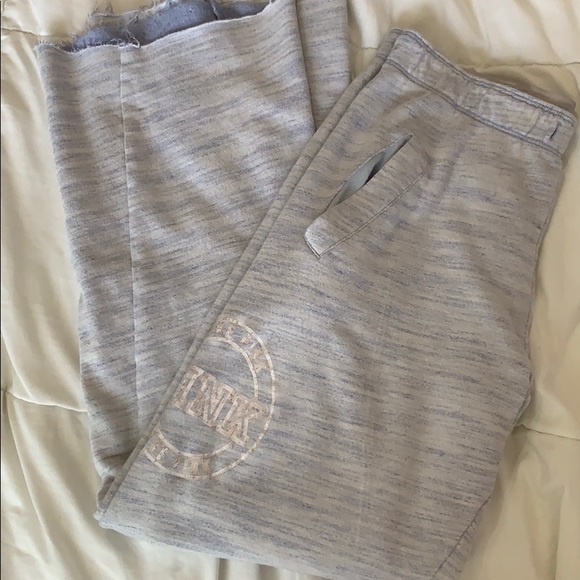 VS Pink Purple/Grey Sweatpants - Picture 2 of 4